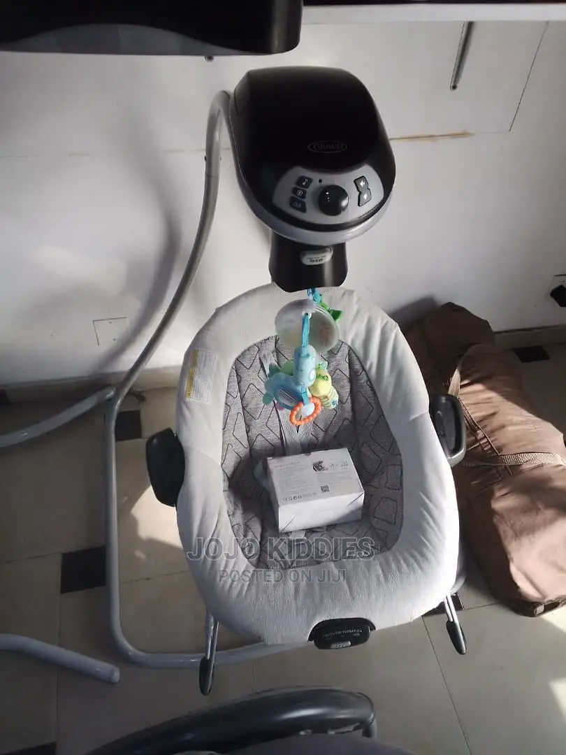 Us Used Graco Duetconnect Lx Baby Swing and Bouncer