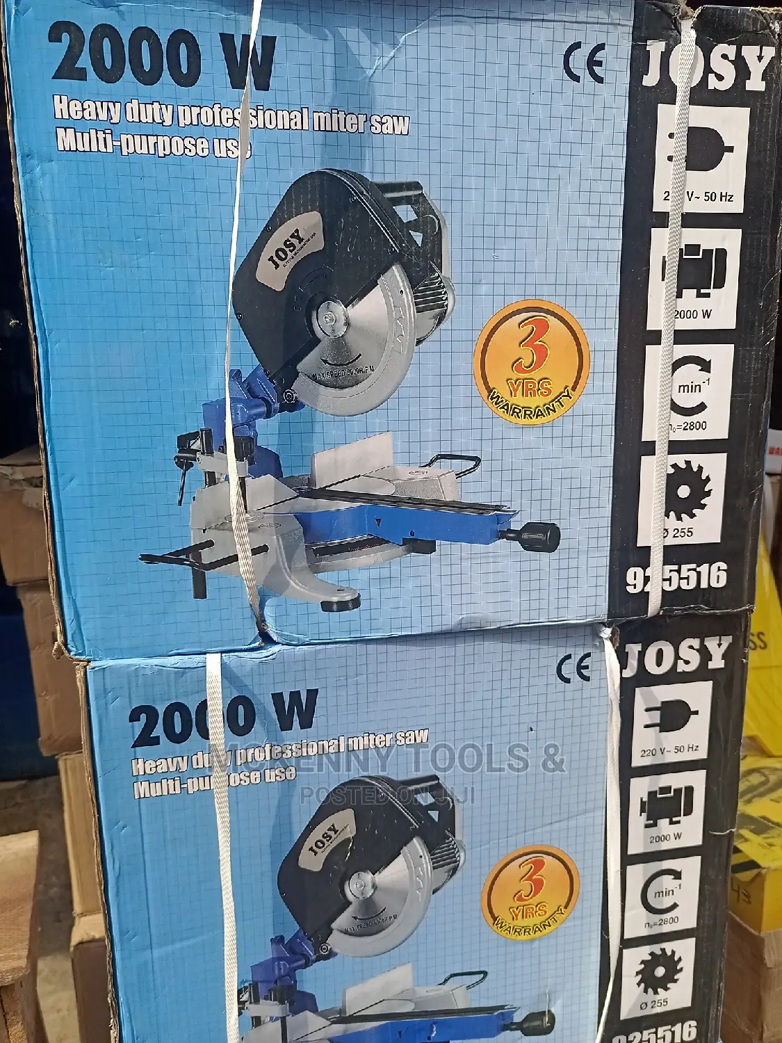 Jossy 1800w Miter Saw Aluminium Cutting Machine