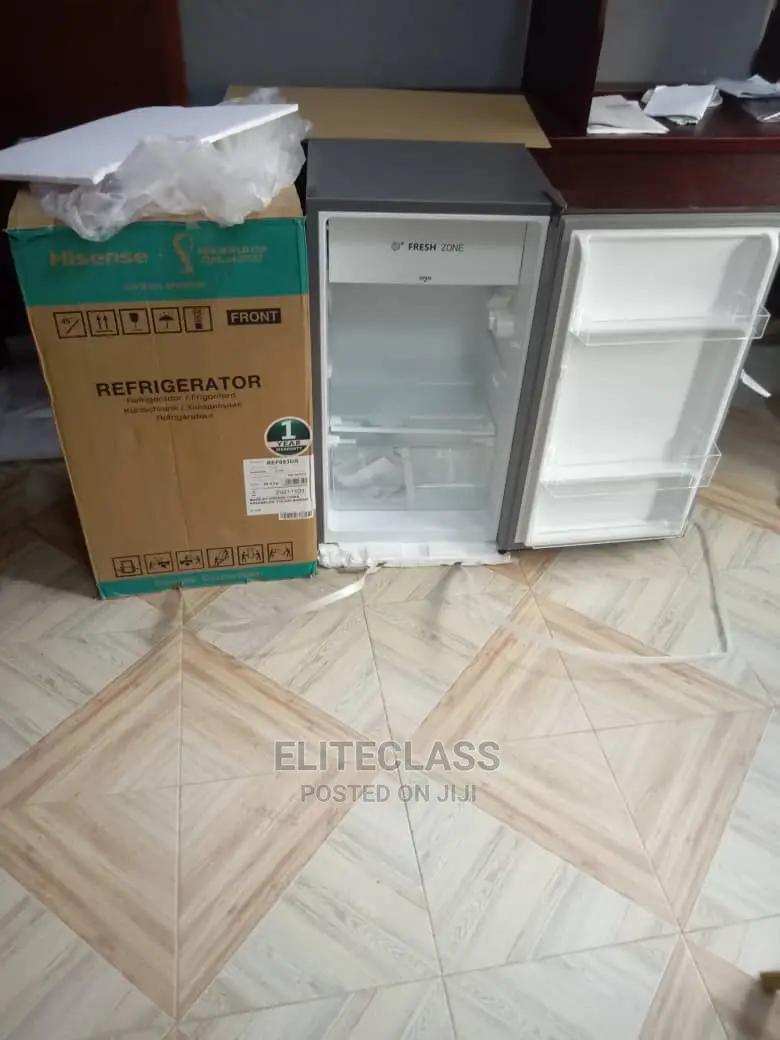 Silver- Hisense 093dr Brand New Top Freezer Refrigerator