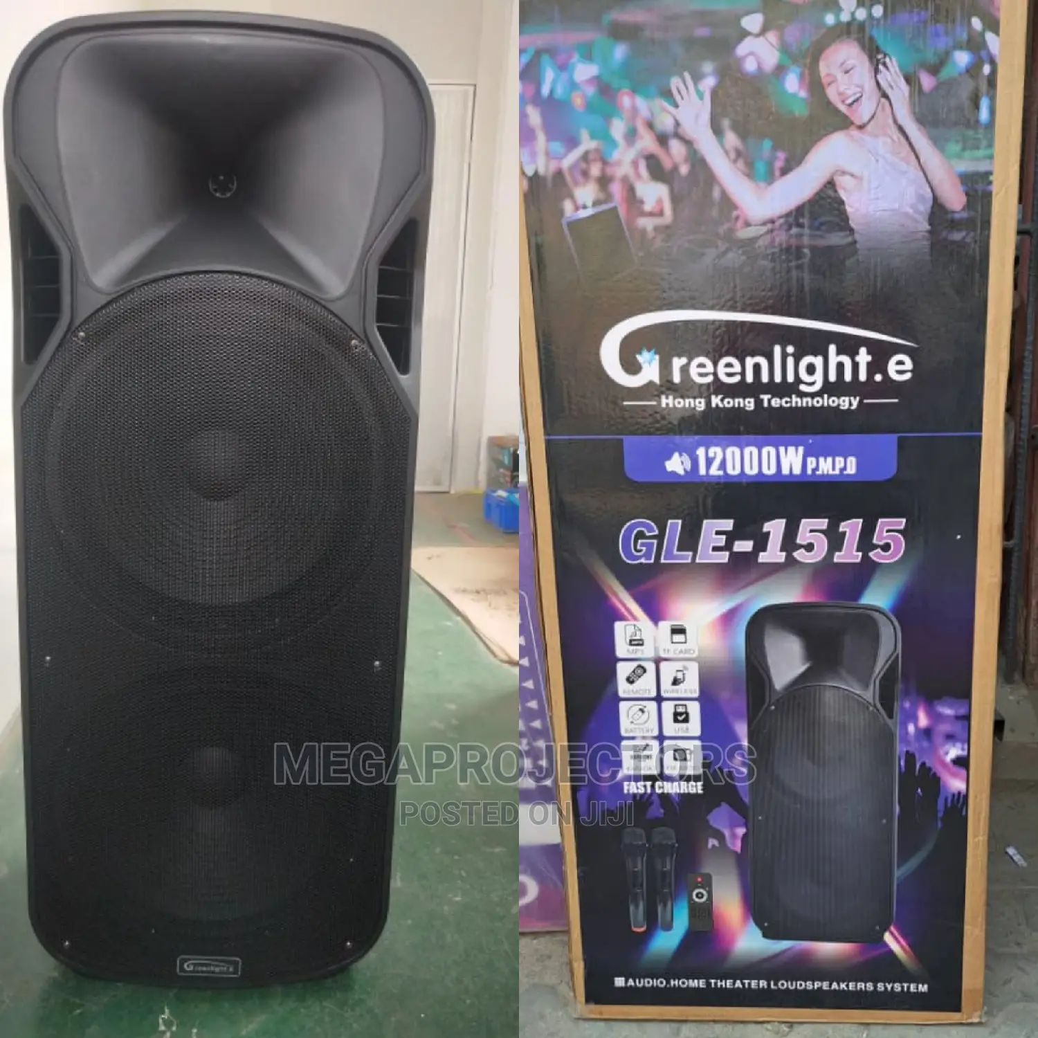 Double Rechargeable Bluetooth Speaker In Abuja