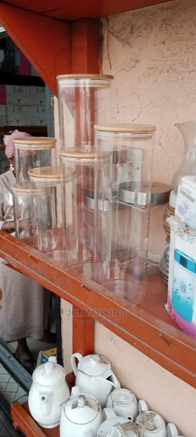 Wooden Jar 6pcs