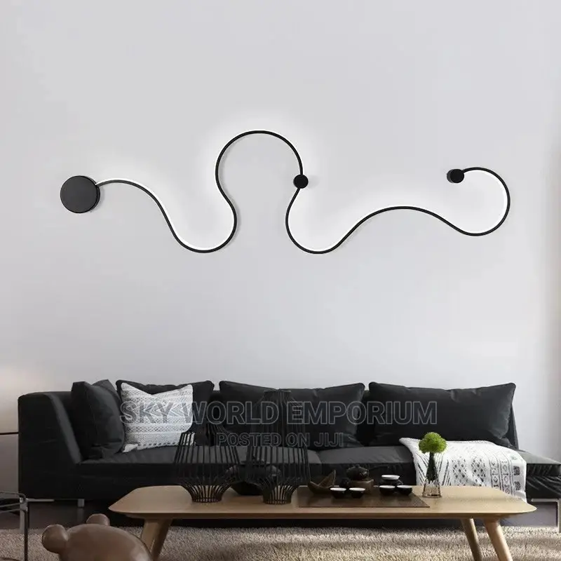 Modern LED Wall Long Line Indoor Lamps