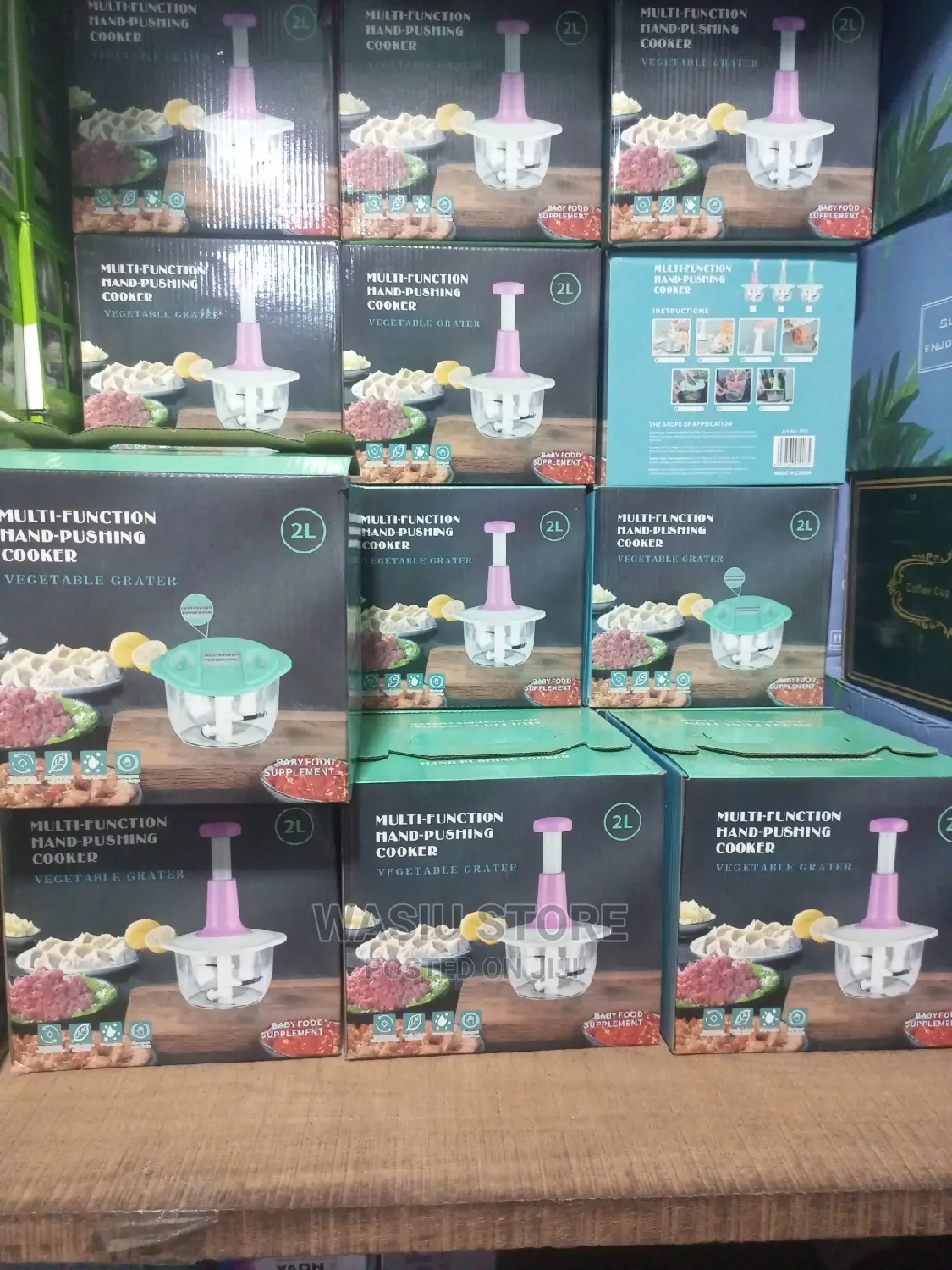 Hand Pat Food Processor or Vegetable Grater