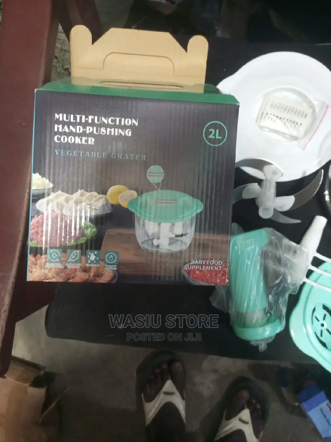 Hand Pat Food Processor or Vegetable Grater