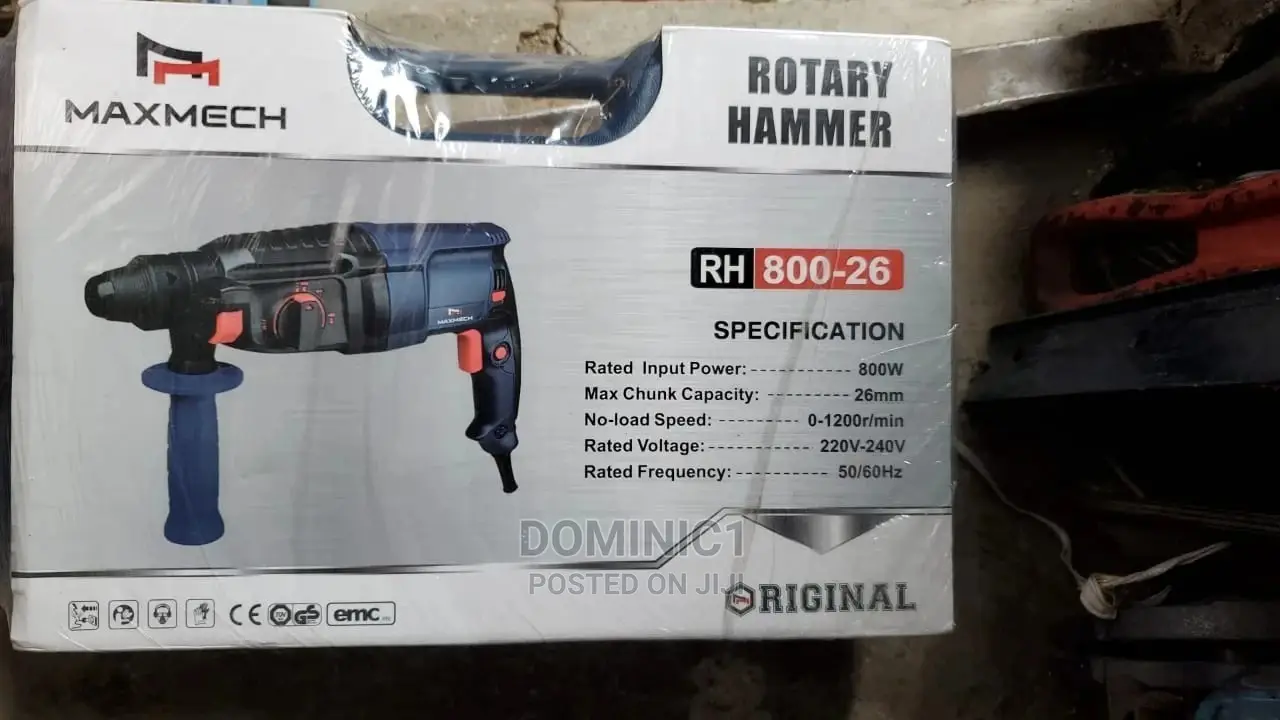 Rotary Hammer Maxmech 800_26