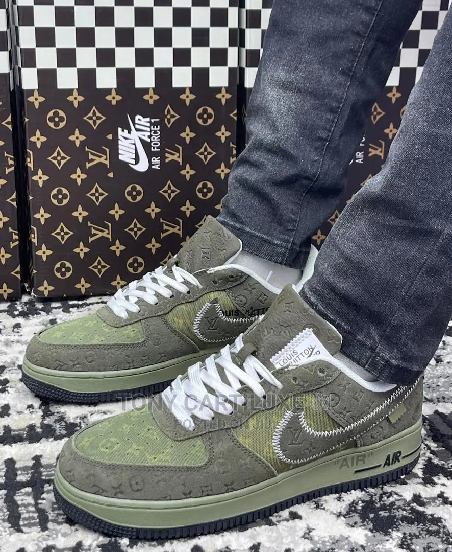 Louis Vuitton X Air Force 1 Now Available in Store