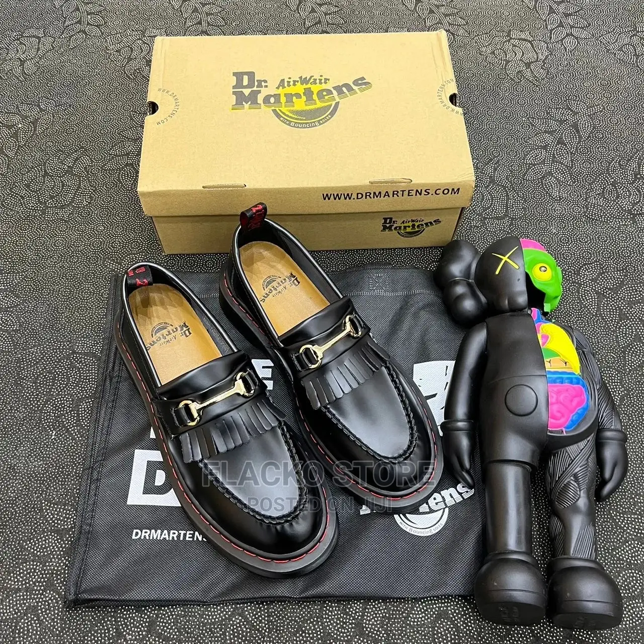Original Dr. Martens Adrian Leather Loafers Shoes Available