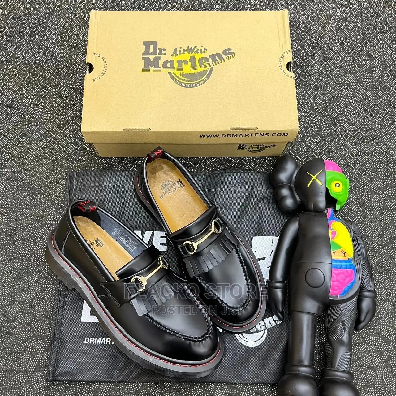Original Dr. Martens Adrian Leather Loafers Shoes Available