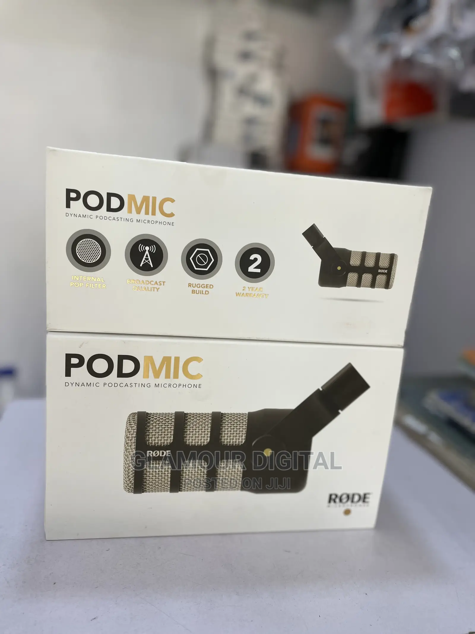 Rode Podmic Dynamic Podcasting Microphone