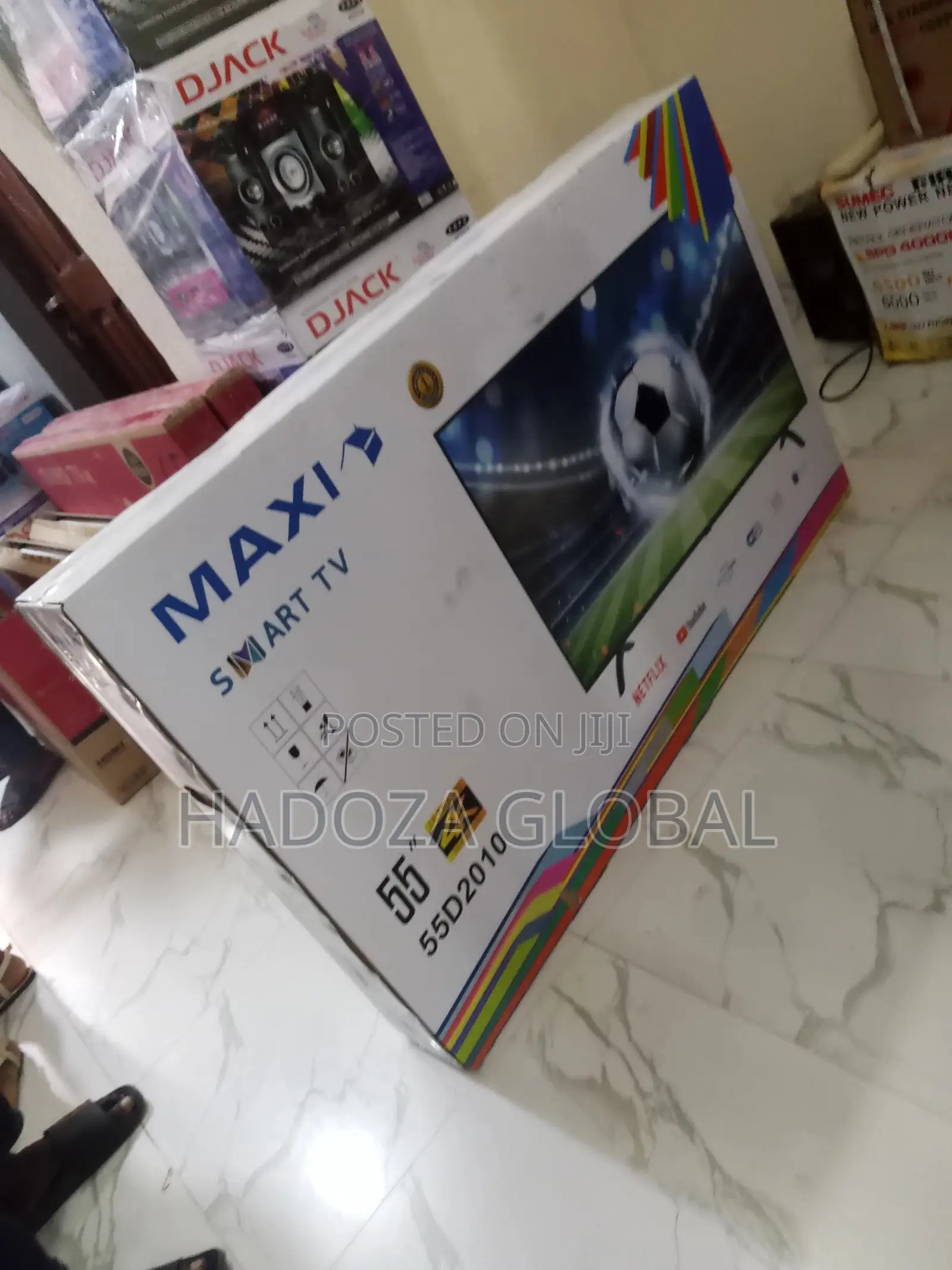 55inches Maxi Smart Tv + Stream Netflix