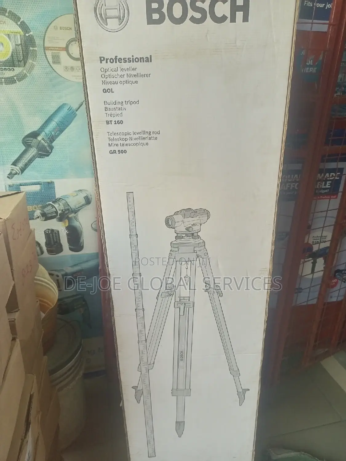 Bosch Optical Leveler Gol 26D With Tripod Stand