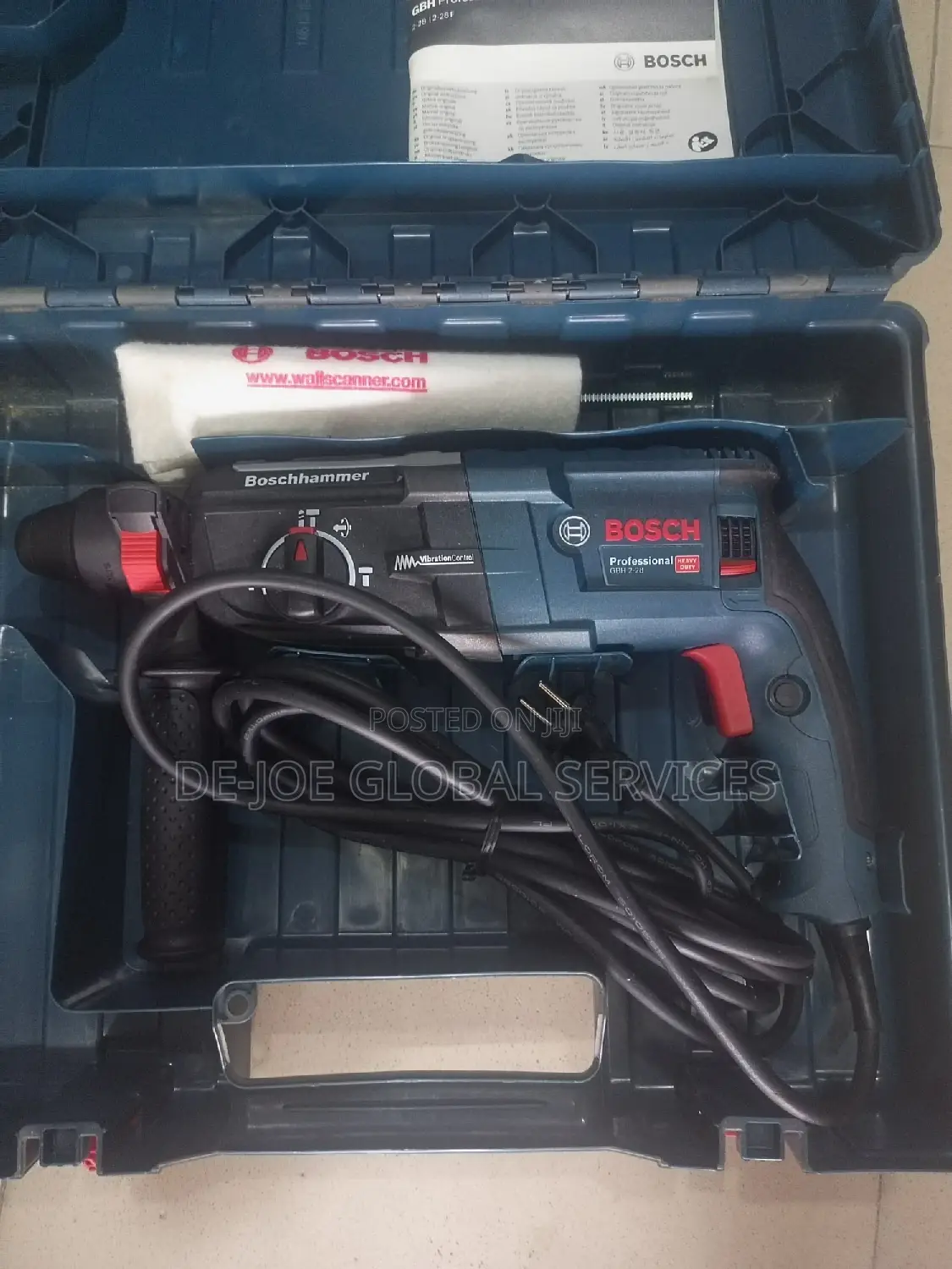 Bosch Rotary Hammer Drill Machine Model: GBH 2-28 DFR