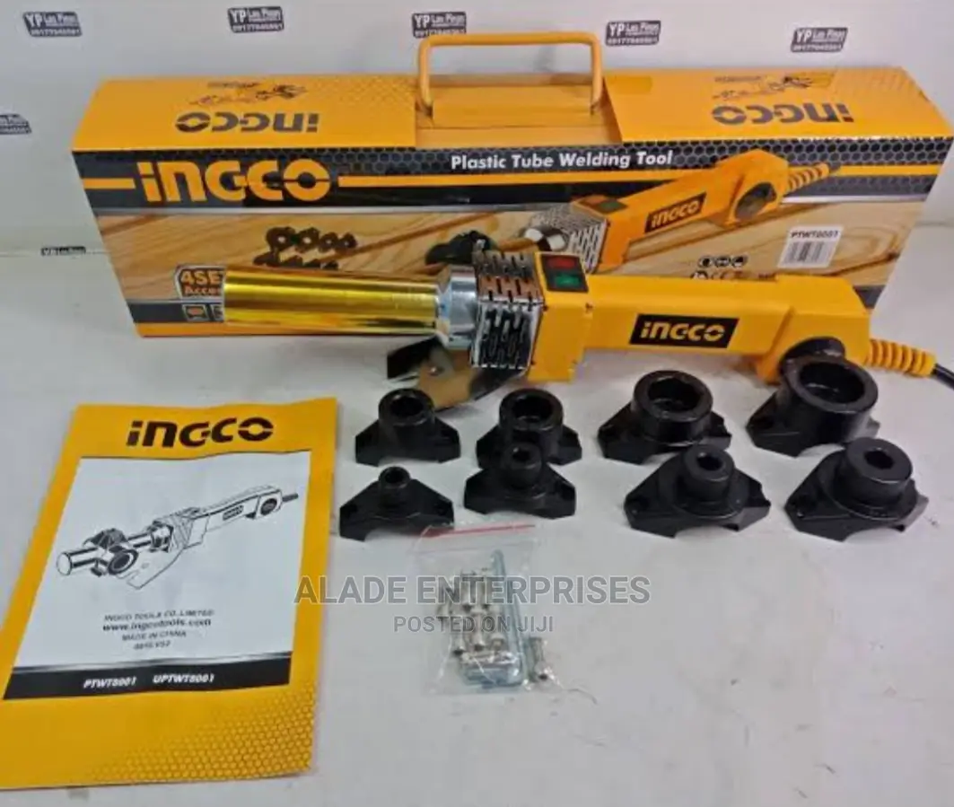 Ingco Industrial Plastic Tube Welding Machine 800w 16-63mm