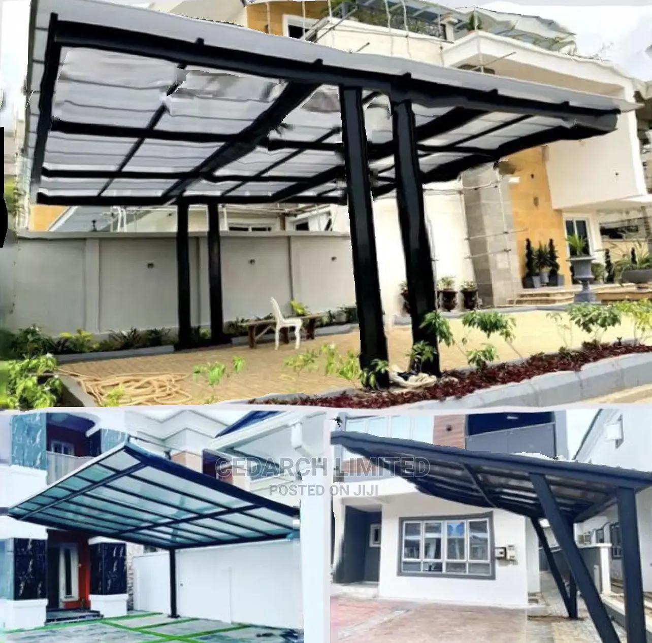 Contemporary Carport Shades