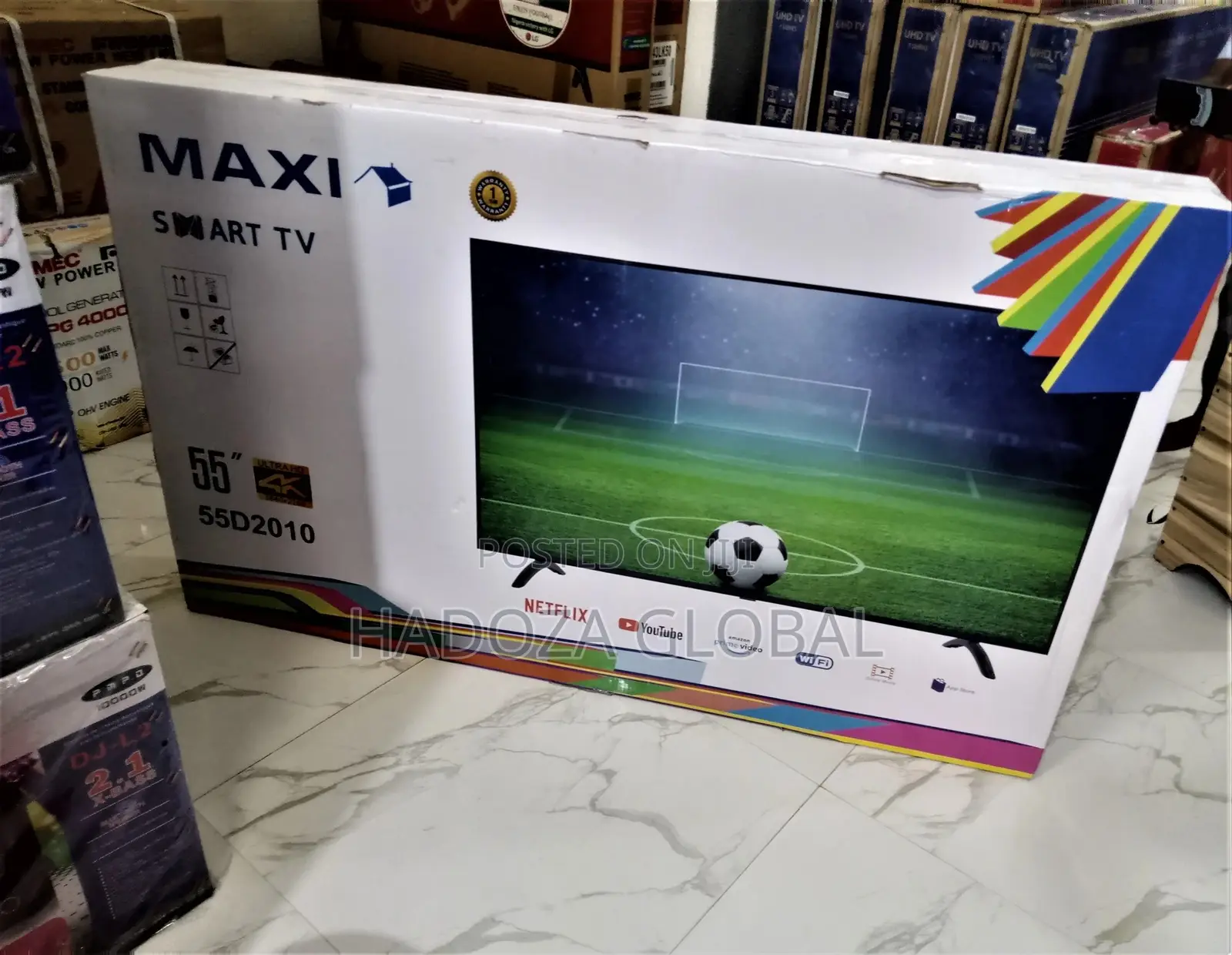 MAXI 55inches HDMI, Smart Tv