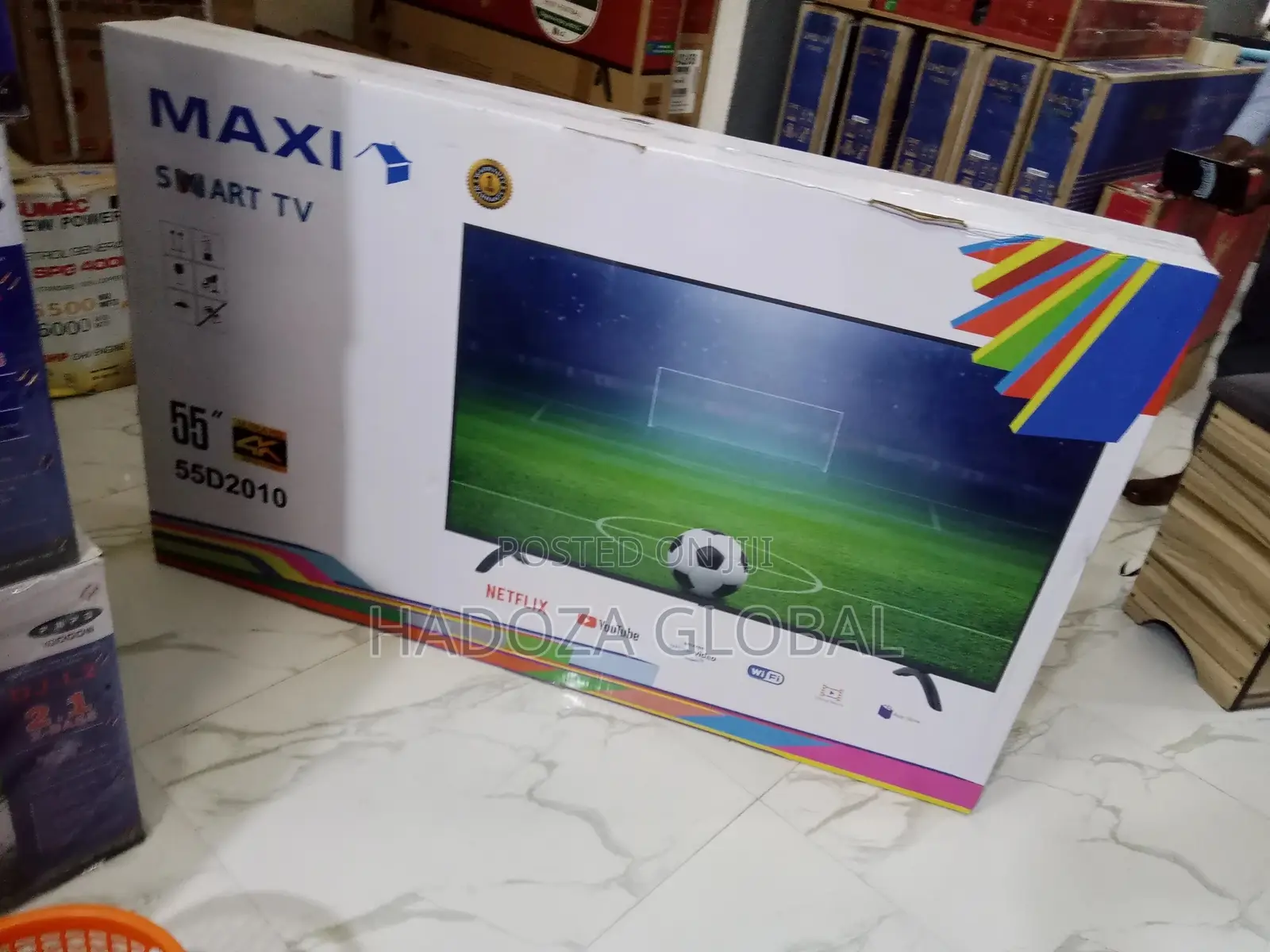 MAXI 55inches HDMI, Smart Tv