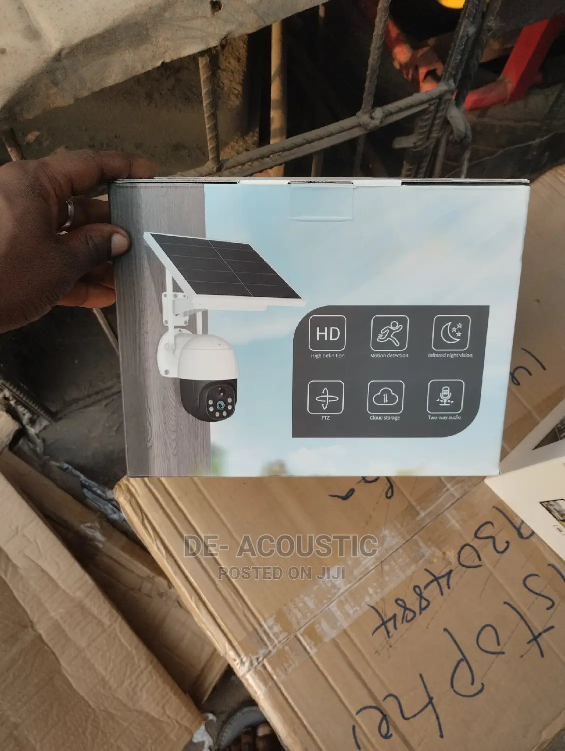 Solar Security Camera Outdoor, Wireless Wifi 360°Camera