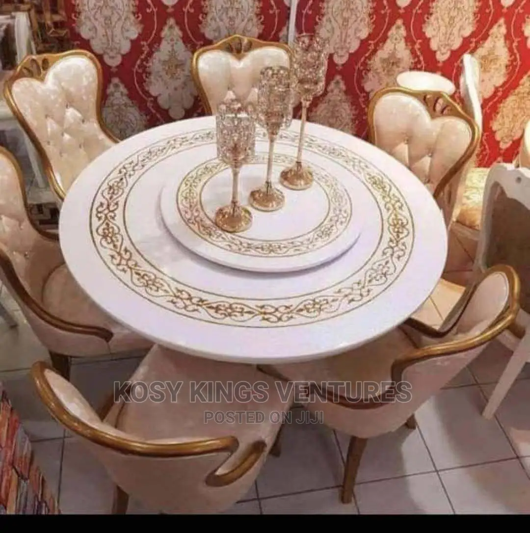 Turkish High Quality Round Marble Dinning