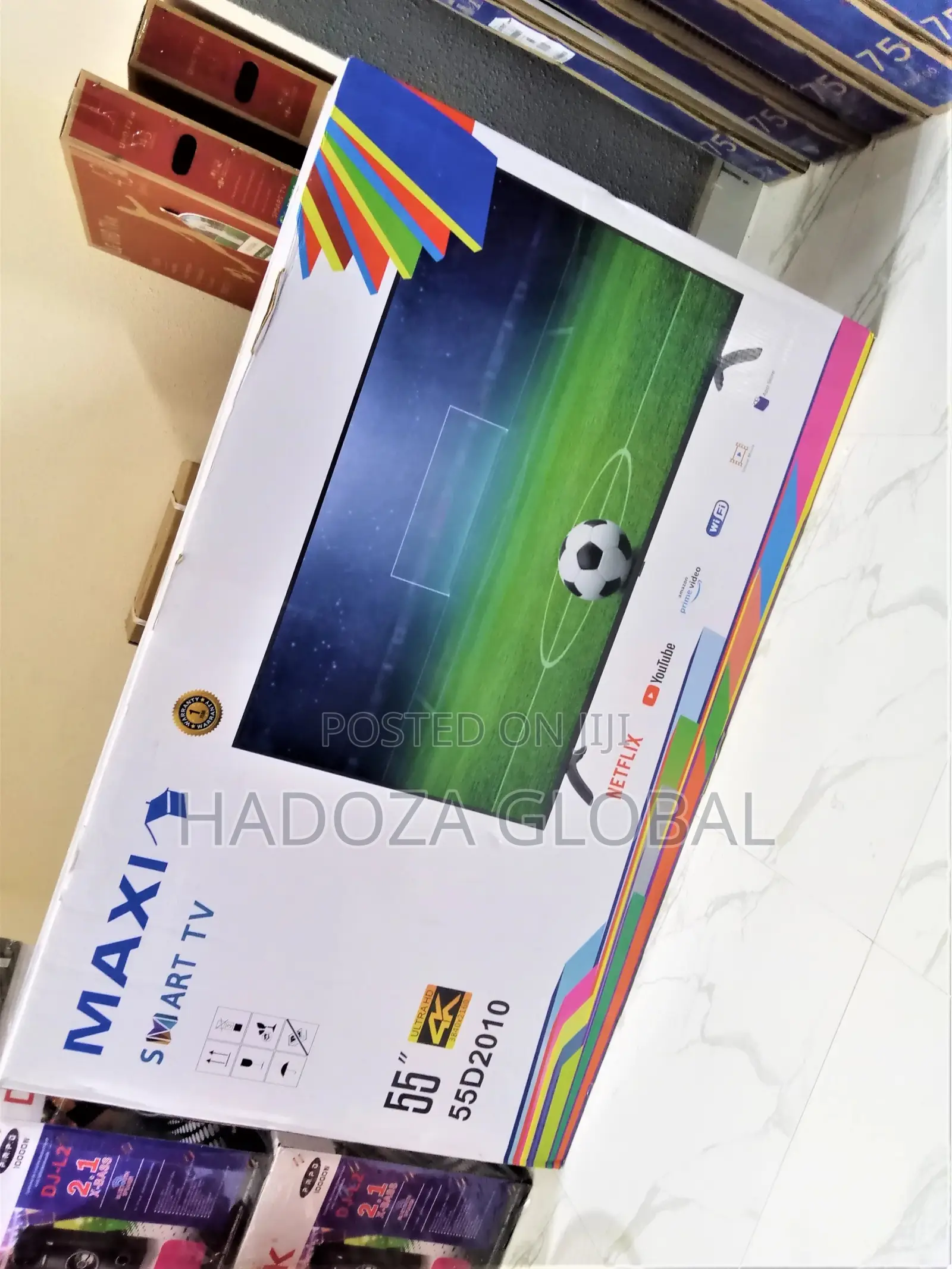 New Maxi 55'' Uhd,Smart TV