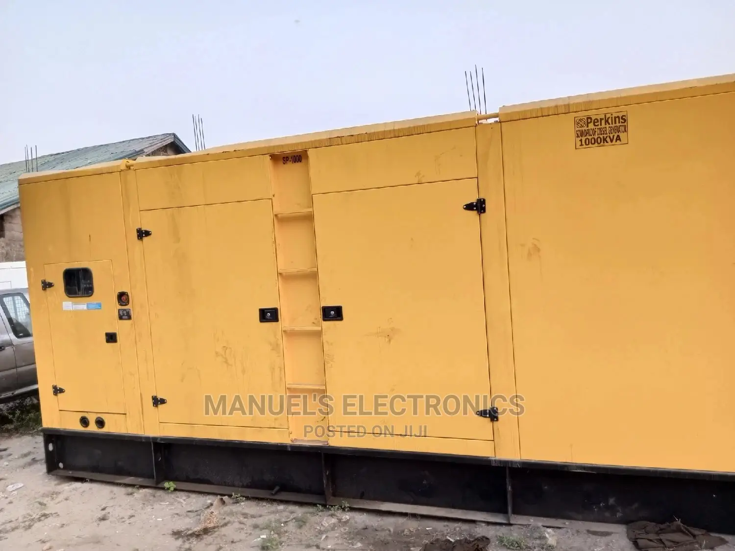 1000kva Perkins Diesel Soundproof Generator 100% Copper Coil