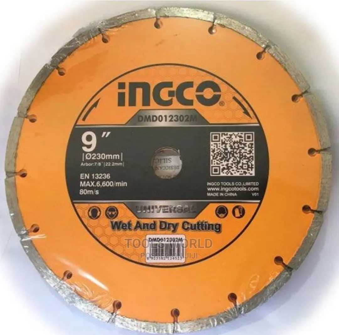 Ingco Wet and Dry Cutting Diamond 230mm