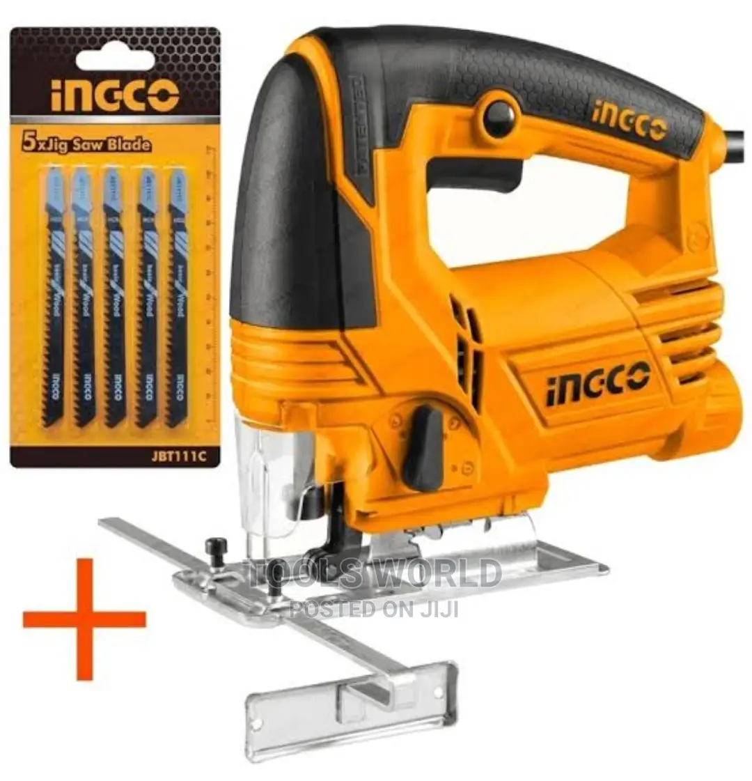 INGCO 650W Jig Saw With 5 Saw Blades JS65028