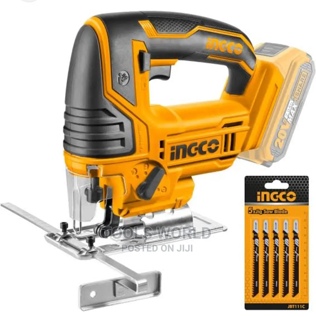 INGCO P20S Tools 20V Lithium-ion Cordless Jig Saw CJSLI8501