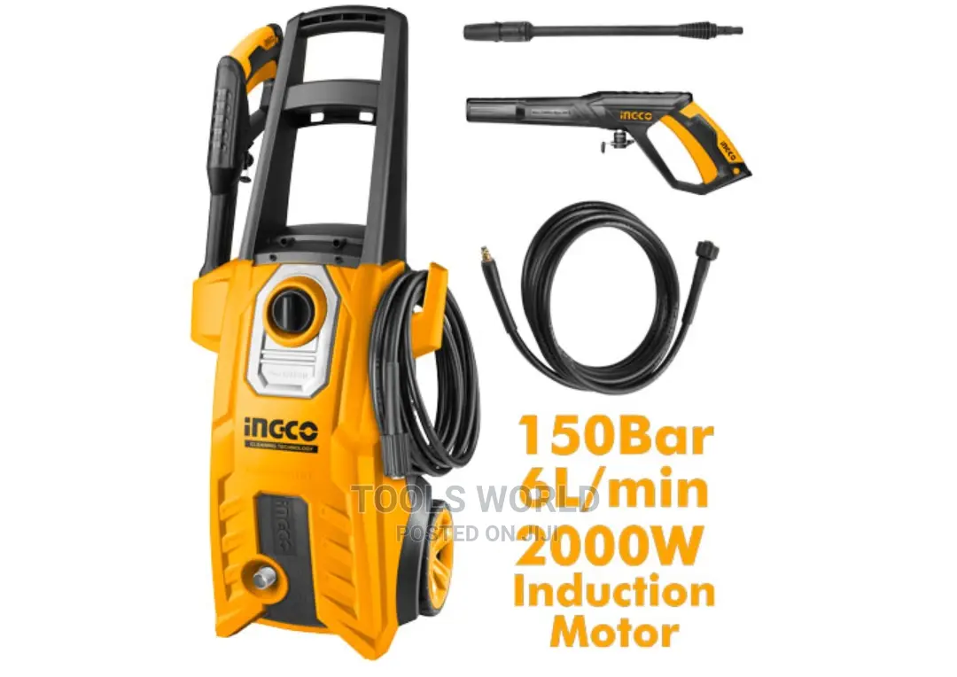 Industrial High Pressure Washer 2000W 150bar With Auto Stop