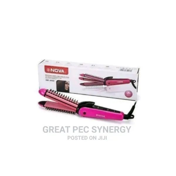 Nova 3 in 1 Straightener, Curler and Comb