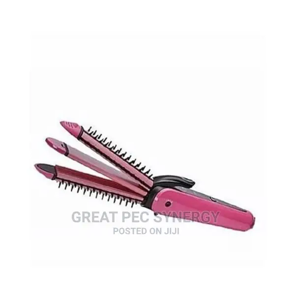 Nova 3 in 1 Straightener, Curler and Comb