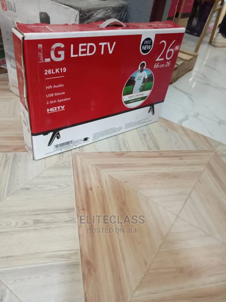 LG LED TV Brand New 26''