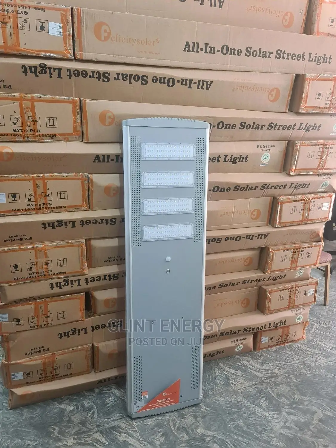80W P2 All in One Felicity Solar Street Light
