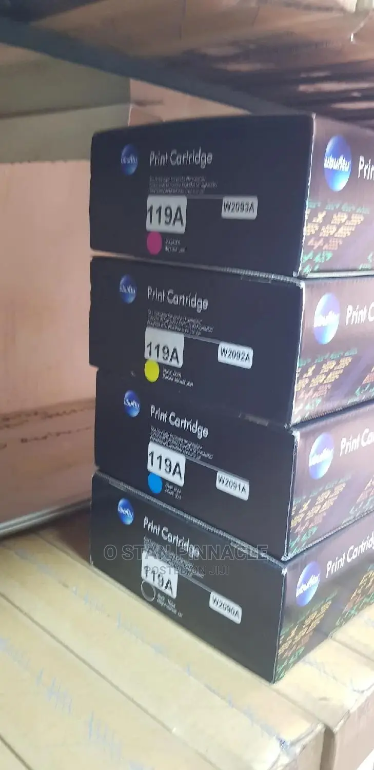 HP 119A Cyan, Yellow, Magenta and Black Toner