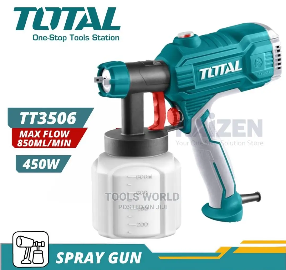 Total Electric Paint Spray Gun 450W TT3506