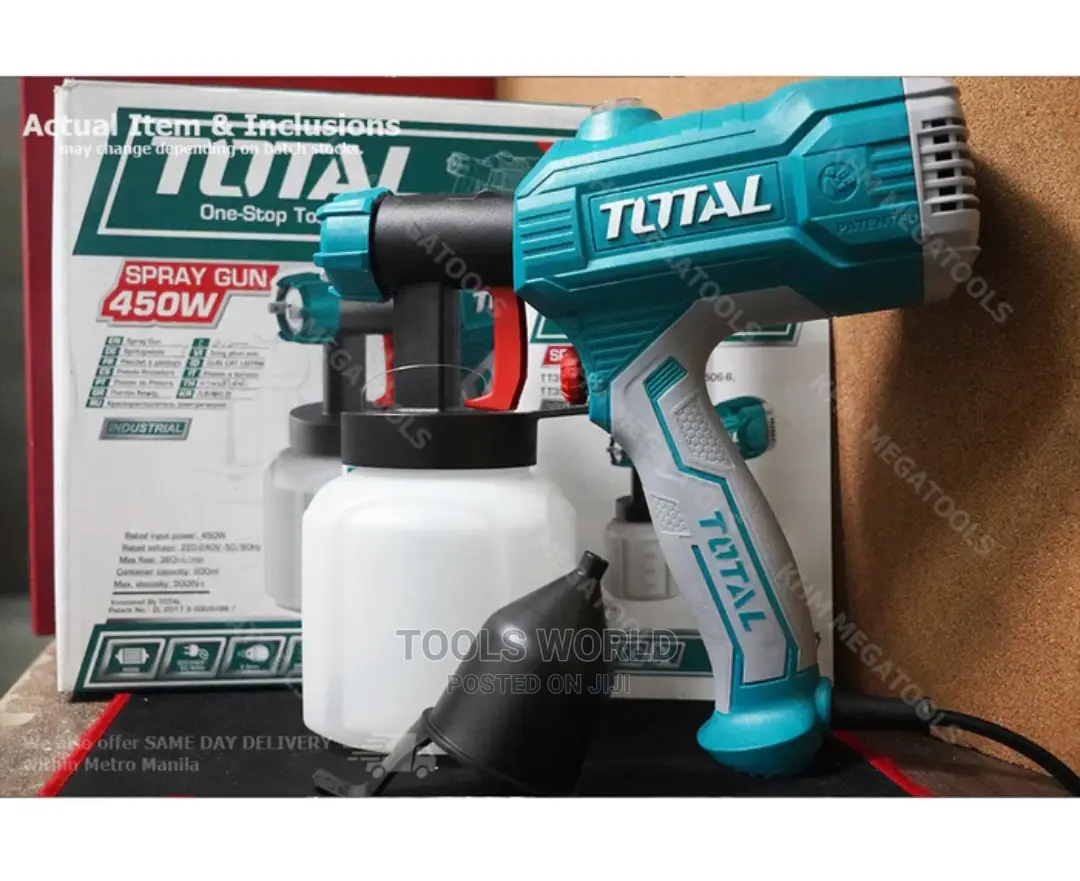 Total Electric Paint Spray Gun 450W TT3506