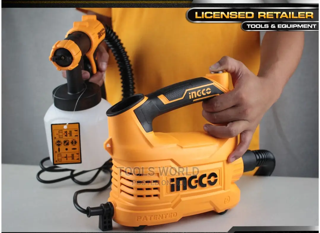INGCO Floor Based HVLP Electric Spray Gun 550W SPG5008