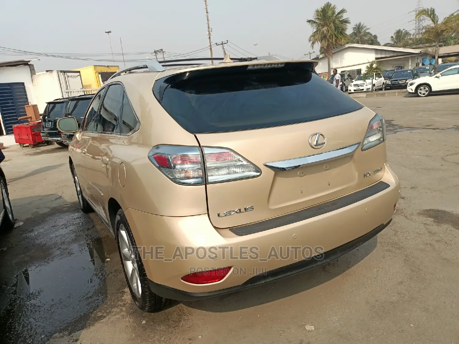 Lexus RX 350 2010 Gold