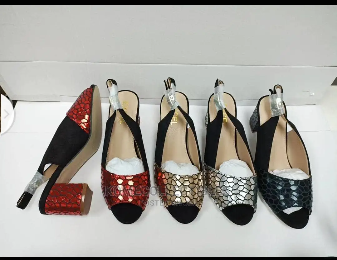 Comfortable Female Shoe With Heels