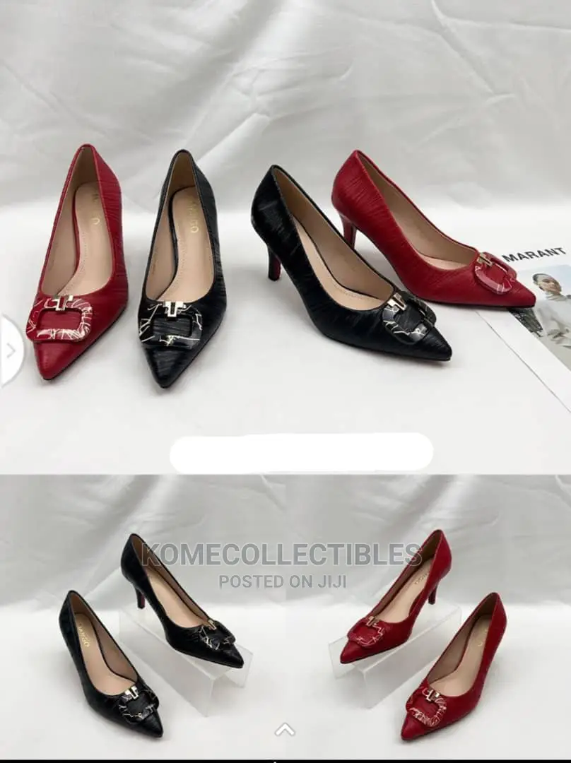 Unique Ladies Formal Small Heel Shoes