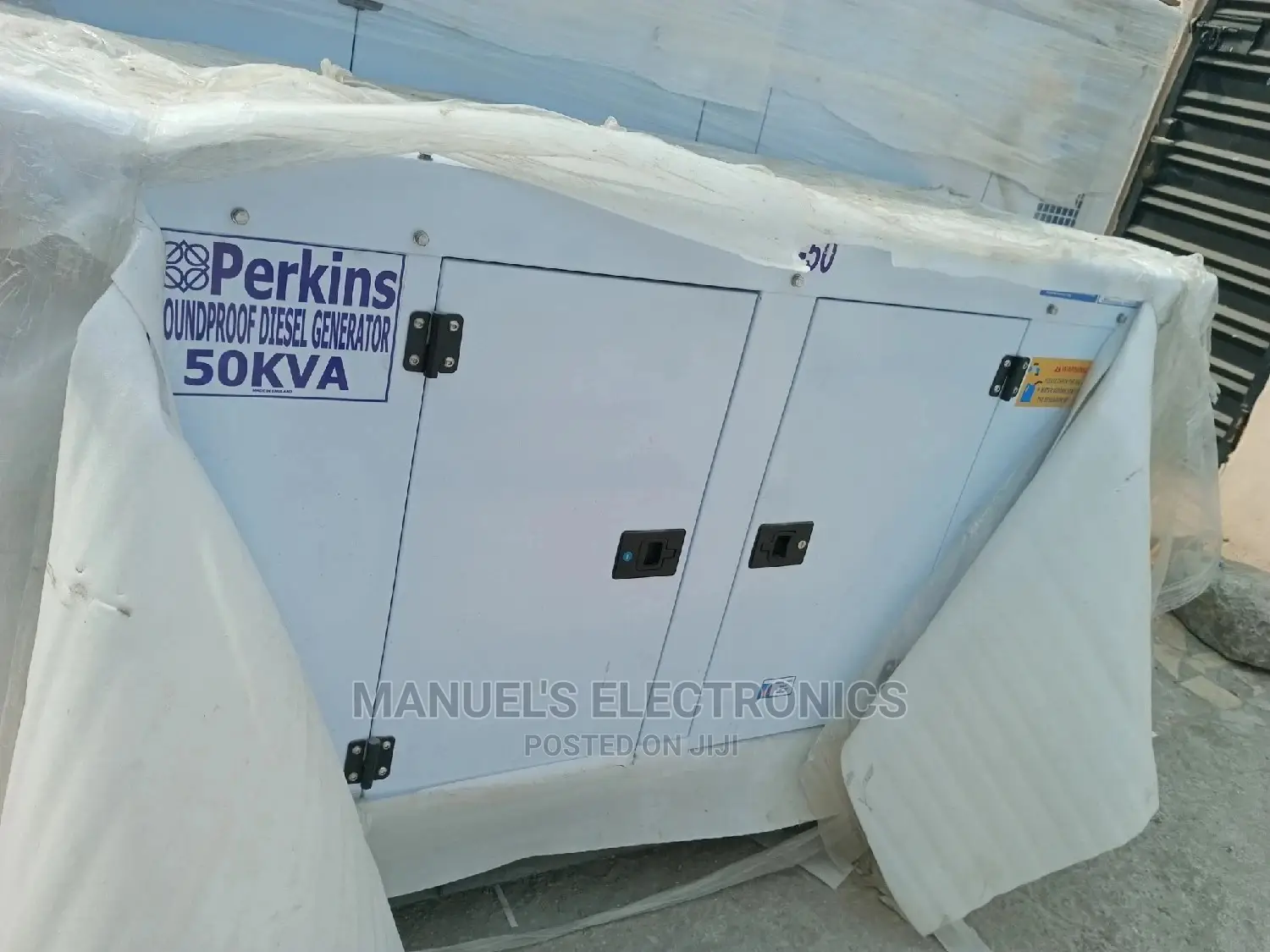 (50kva) Perkins Diesel Soundproof Generator 100% Copper Coil