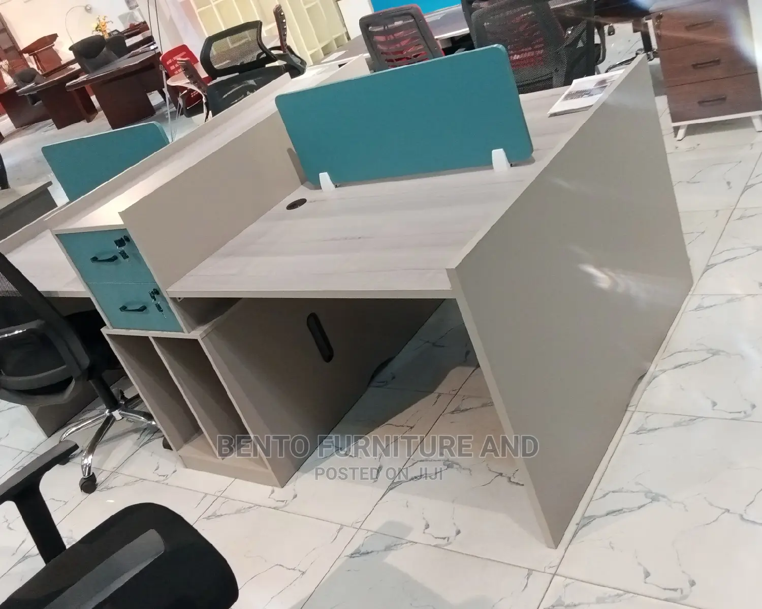 4 in 1 Wooden Workstations