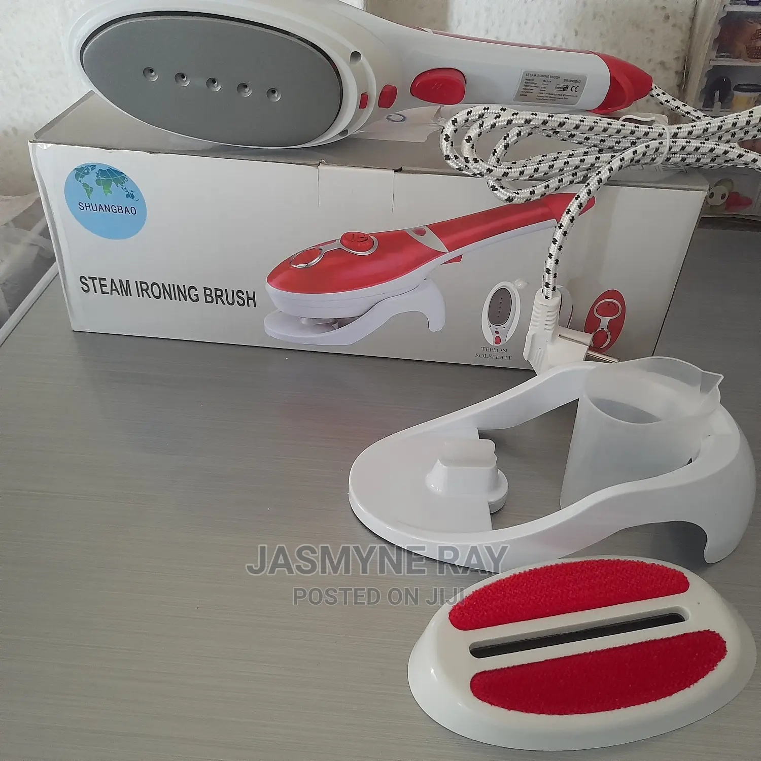 Laundry Red Hand Steam Iron