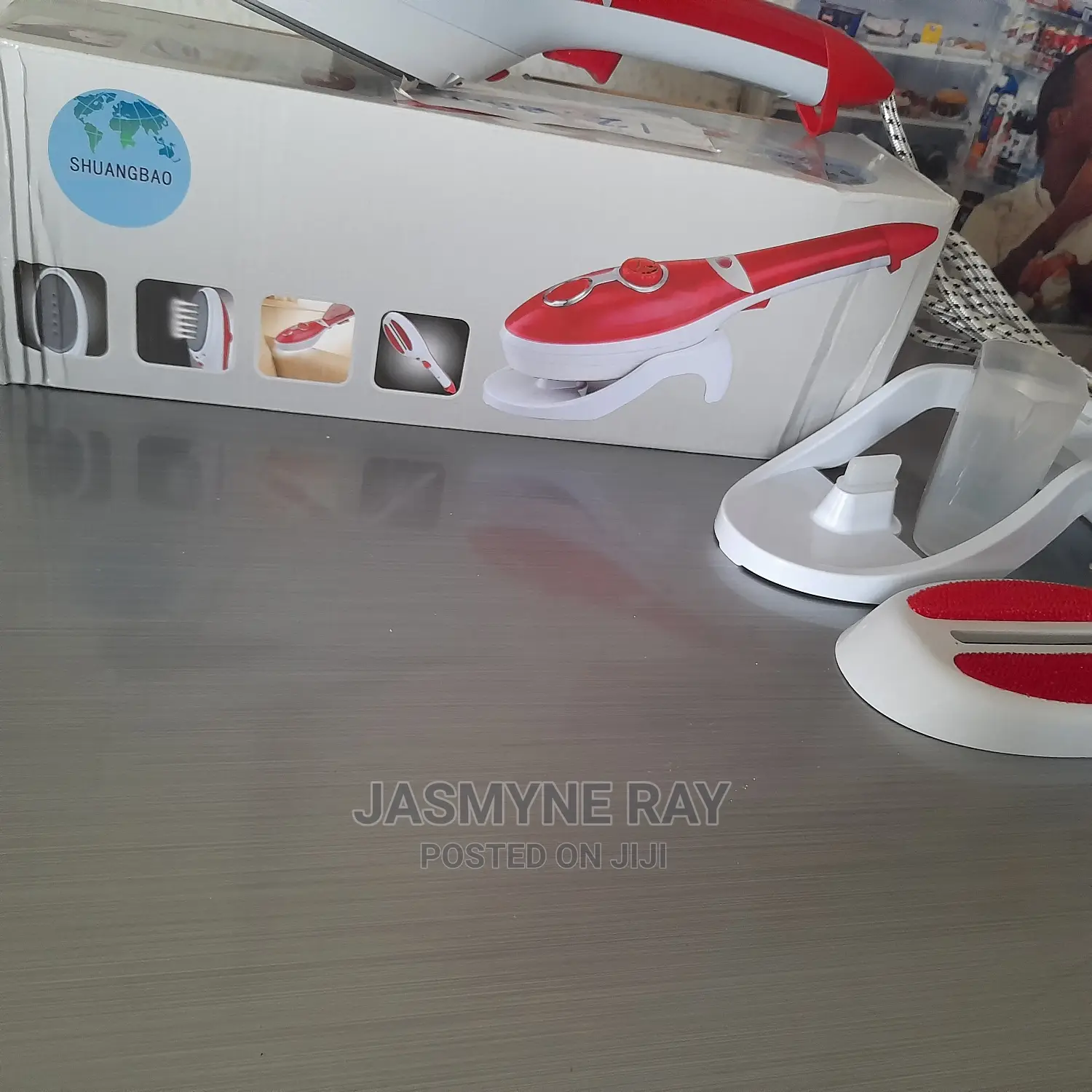 Laundry Red Hand Steam Iron