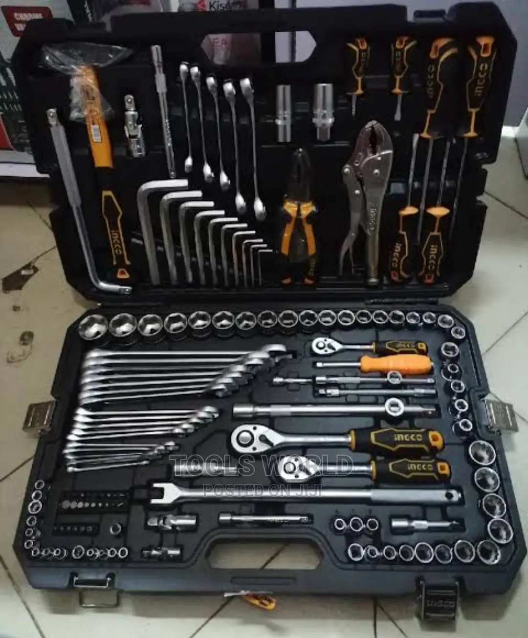 INGCO Original 142pcs Automotive Combination Tool Set