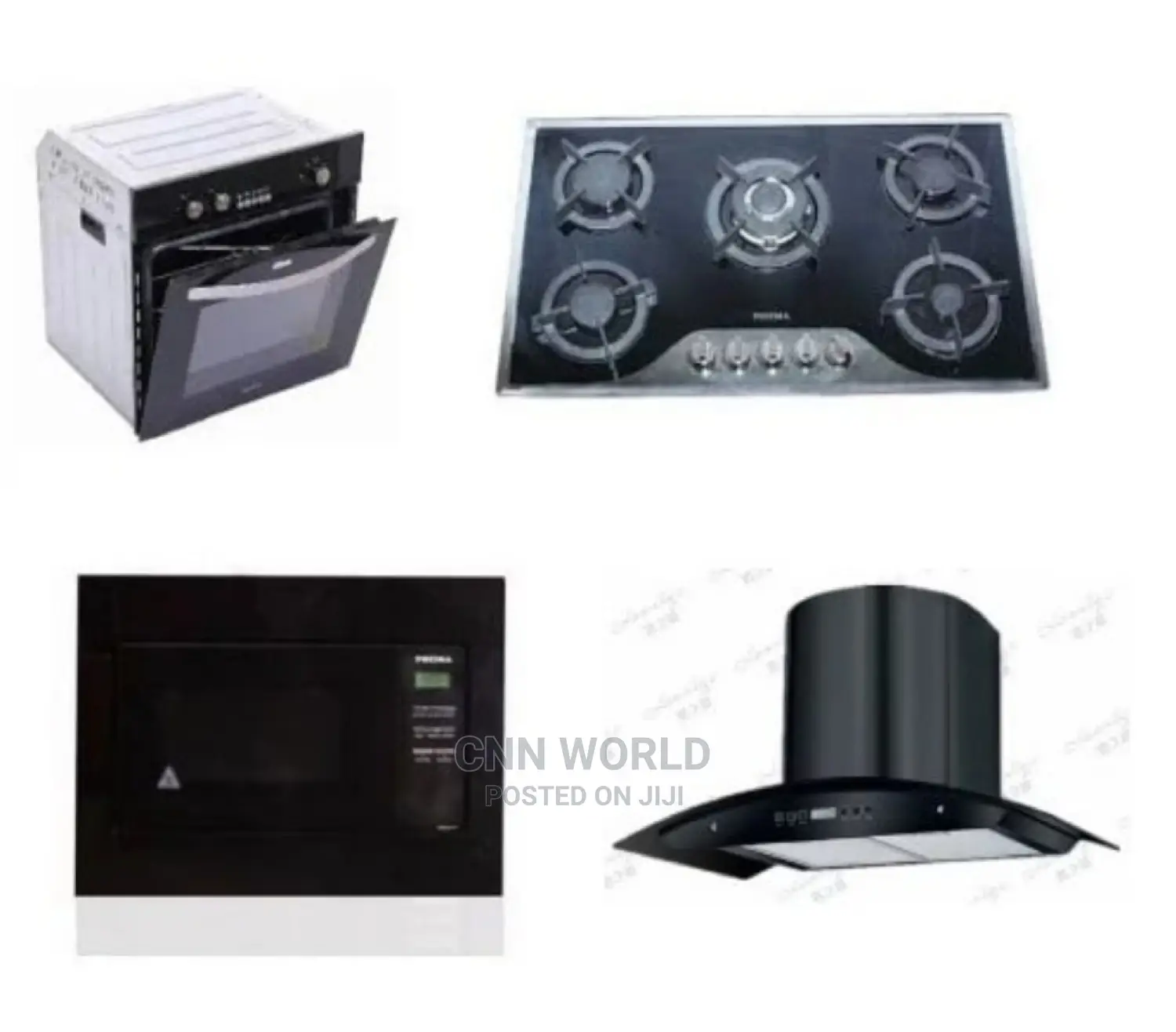 Complete 4in1 in-Built Kitchen Set Range Hood Oven Microwave