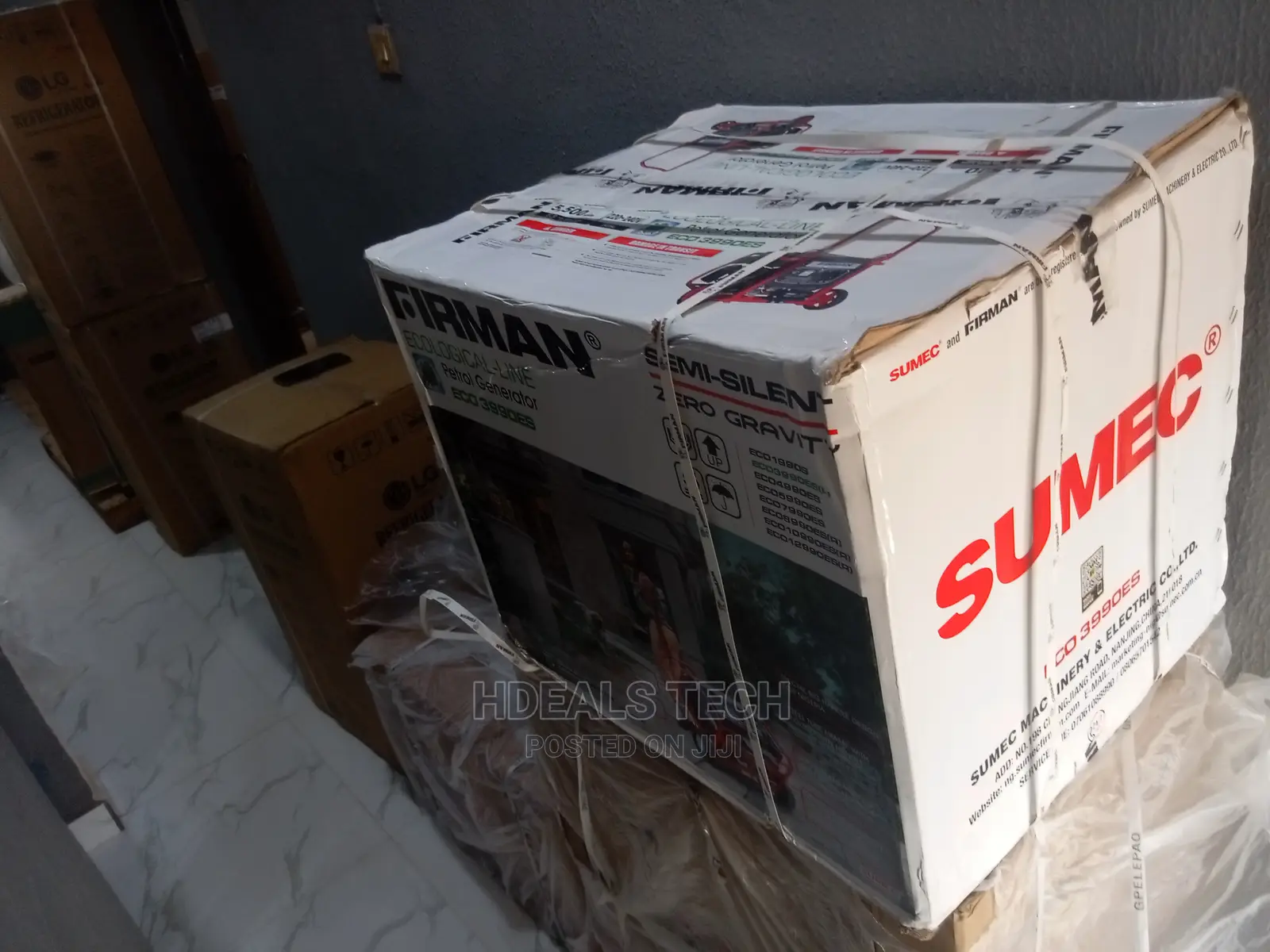 New Sumec Firman Key Starter 2.9KVA Generator, ECO3990ES.