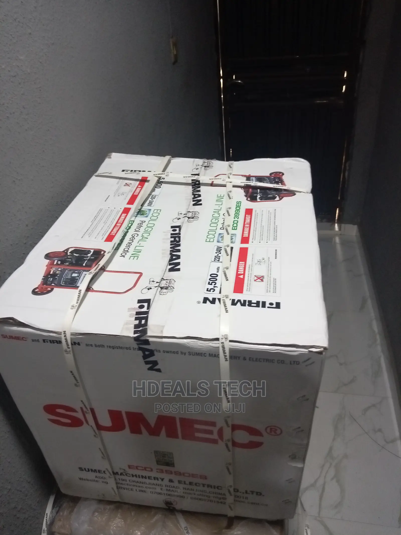 Latest Sumec Firman Key Starter 5.5KVA Generator, ECO3990ES.