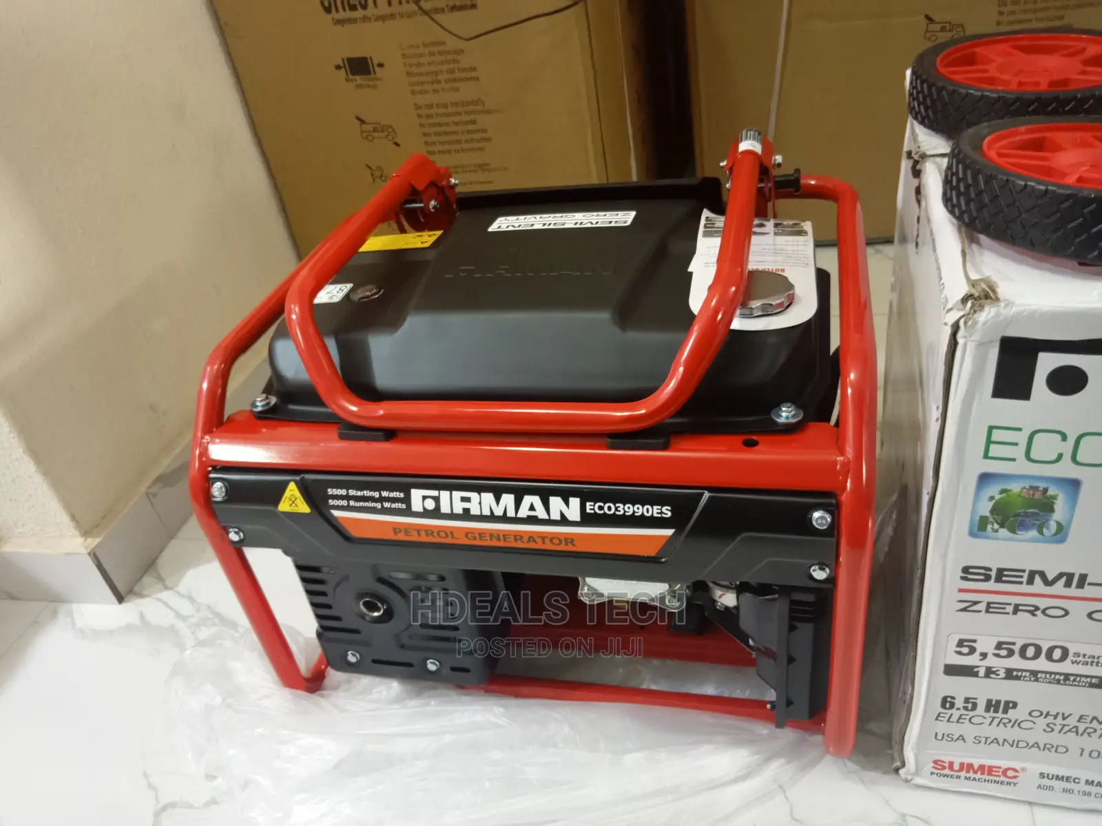 Brand New Key Starter Sumec Firman 5.5KVA Generator.