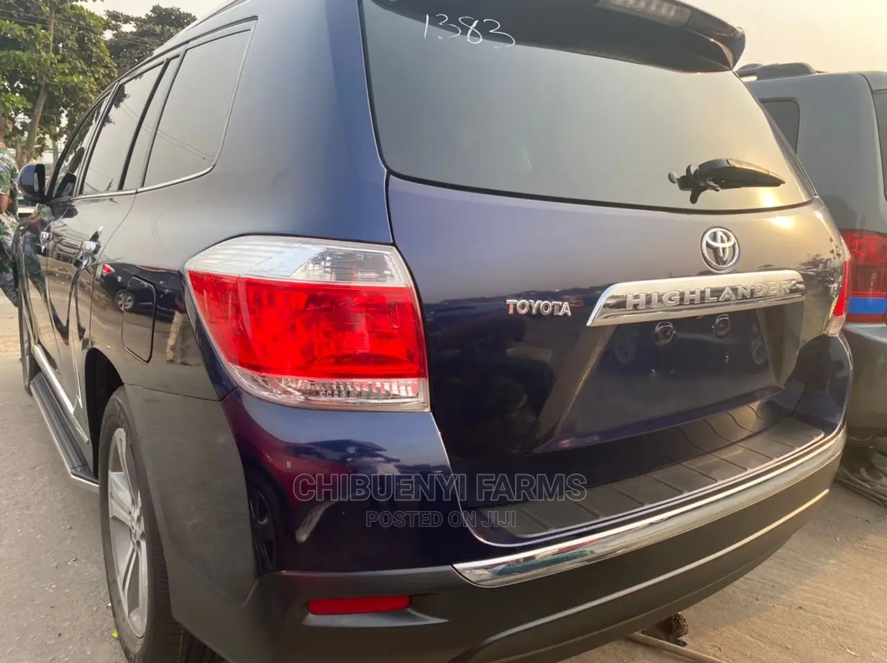 Toyota Highlander Limited 3.5l 4WD 2013 Blue