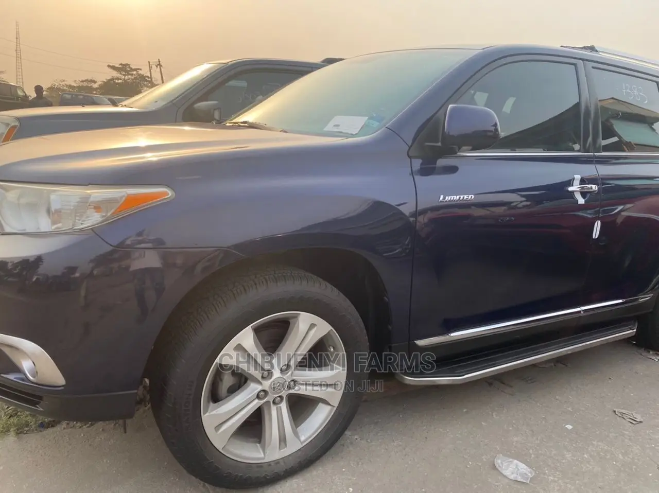 Toyota Highlander Limited 3.5l 4WD 2013 Blue